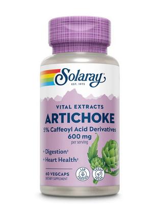 Artichoke 600 mg (60 veg caps) 18+