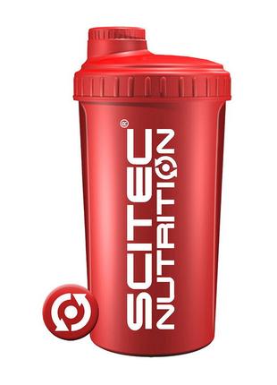 Shaker Scitec Nutrition (700 ml, red) 18+