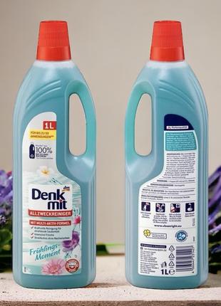 Средство для мытья полов с цветочным ароматом Denkmit 1000 мл ...