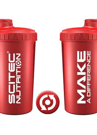 Shaker Scitec Nutrition Make A Difference (700 ml, red) 18+