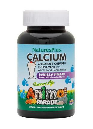 Animal Parade Calcium chewable for children (90 animal-shaped ...