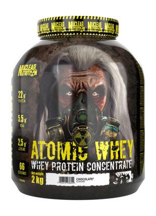 Atomic Whey Protein Concentrate (2 kg, strawberry ice cream) 18+