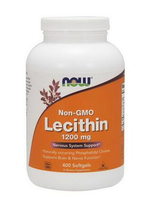 Lecithin 1200 mg Non - GMO (400 softgels) 18+