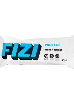 Fizi Protein Bar (45 g, choco + almond) 18+