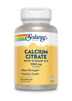 Calcium Citrate & Vitamin D3 (90 caps) 18+