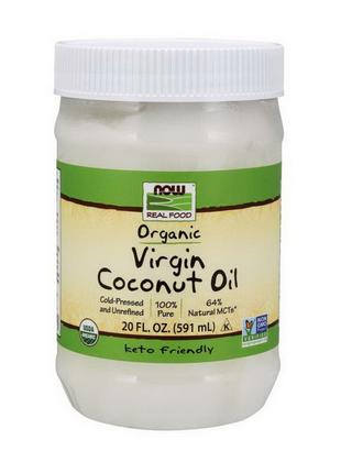 Organic Virgin Coconut Oil (591 ml) 18+