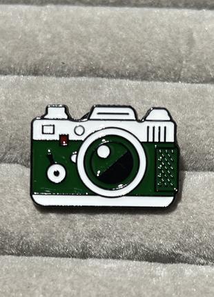 Металевий значок камера Пін камера Брошка подарунок фотографу