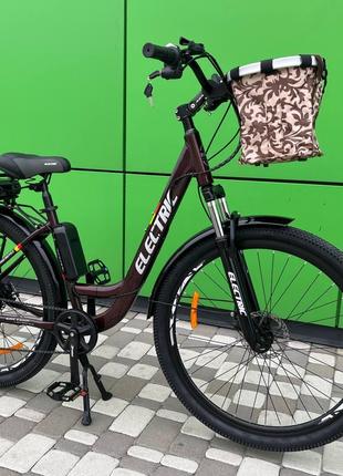 Электровелосипед Cubic-Bike ELECTRIC 29" Бордовый 500ватт 10.4...