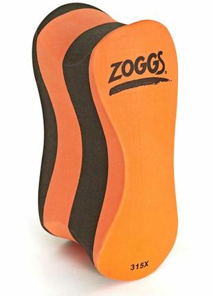 Колобашка для плавання Zoggs Pull Buoy чорно-помаранчева