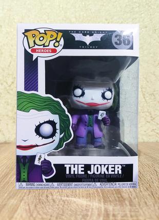 Фигурка Funko Pop Джокер - Joker №36 10 см Бетман Batman Фанко