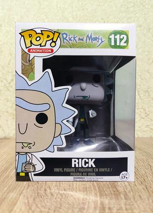 Фигурка Funko Pop Рик - Rick №112 10 см Рик и Морти Rick and Mort