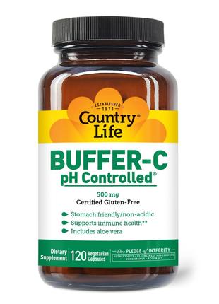 Витамин C Country Life Buffer-C 500 mg 120 Vegetarian Capsules