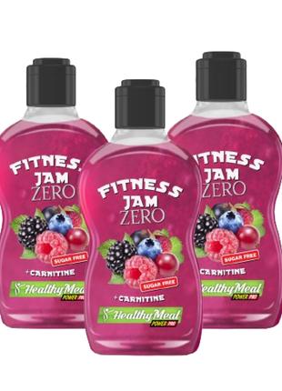 Fitnes Jam Sugar Free + L Carnitine - 200g Forest Fruit