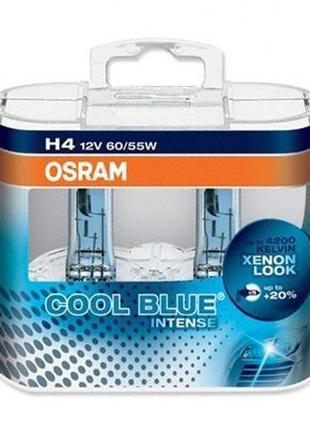 Лампа головного света Osram H4 60/55W Cool Blue Intense 64193CBI