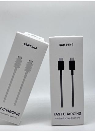 Кабель USB Samsung Type-C to Type-C 60W 1:1 Цвет Черный