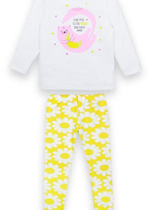Пижама детская тонкая пижама для девочки GABBI PGD-21-5 Желтый...