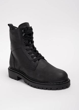 Ботинки мужские 342448 р.40 (26,5) Fashion Черный