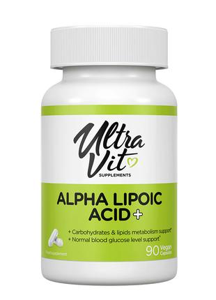 Ultravit Alpha Lipoic Acid+ 90veg caps