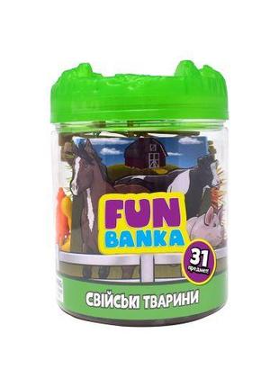 Игровой набор "Fun Banka. Домашние животные", 31 предмет [tsi2...