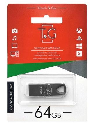 Флеш-драйв USB Flash Drive T&G; 117 Metal Series 64GB