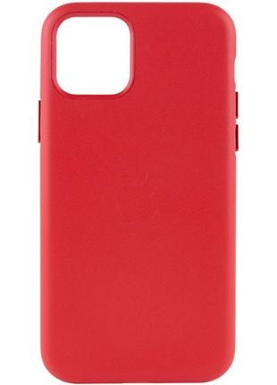 Кожаный чехол Leather Case (AA Plus) для Apple iPhone 11 Pro (...