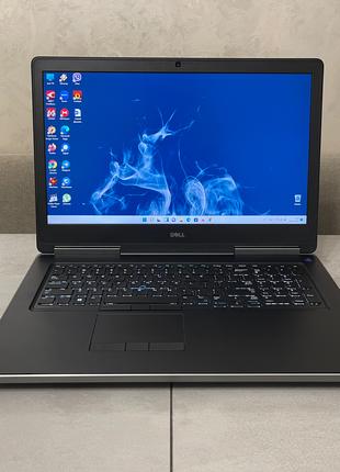 Dell Precision 7720, 17,3" 4K, i7-7820HQ, 32GB 1TB SSD Nvidia 6GB