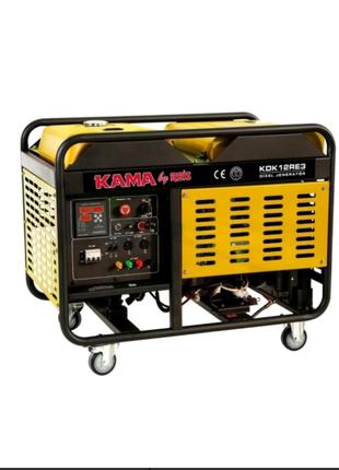Продам дизельний генератор КАМА - 10 квт