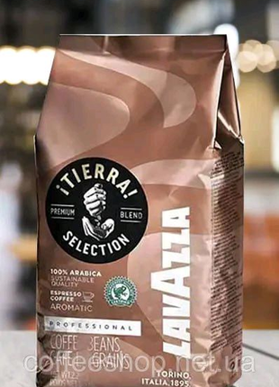 Кава Lavazza iTierra Selection в зернах 1кг