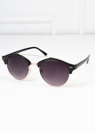 Черные солнцезащитные очки клабмастеры, размер Universal