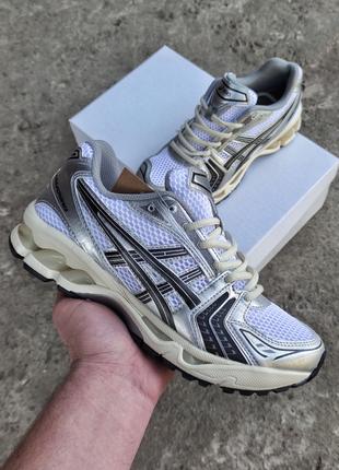 Мужские кроссовки "Asics Gel-Kayano 14 White Silver Black ", А...