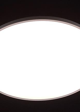 Стельовий світлодіодний світильник круглий білий 76w 3000/4100...