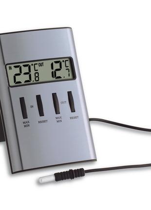 Термометр цифровой TFA внешний проводной датчик 98х64х22 мм