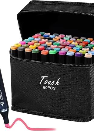 Набор маркеров для скетчинга Touch, 80 цветов