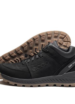 Мужские зимние кожаные кроссовки Е-series Clasic Black