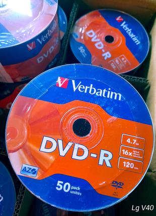 DVD-R Verbatim AZO 4.7GB 16x Cake Box 150шт