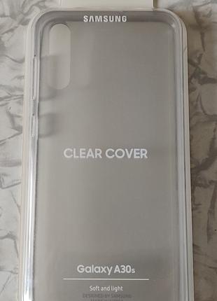 Чохол Samsung galaxy A30s clear cover
