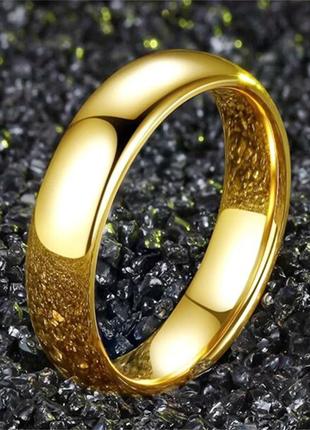 Классическое обручальное кольцо Xuping Jewelry 4мм 18К золотис...