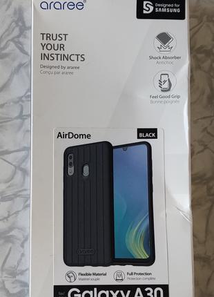 Чохол Araree samsung galaxy A30 AirDome black