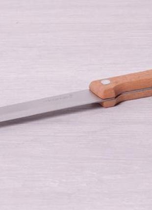 Нож кухонный Kamille Wood универсальный 12.5см с деревянной ру...