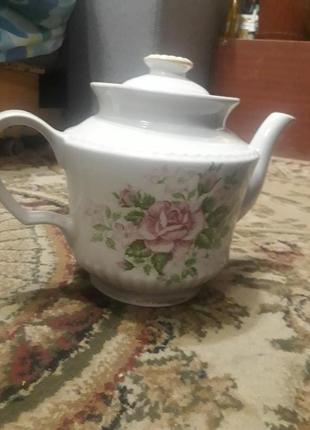 Чайник керамический для заварки чая СССР