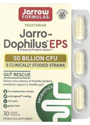 Пробиотики, 50 млрд КОЕ, Jarro-Dophilus EPS, Jarrow Formulas, ...
