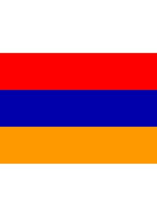 Флаг Армении 150х90 см. Армянский флаг полиэстер RESTEQ. Armen...