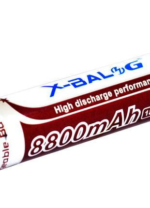 Аккумулятор X-BALOG 18650 8800 mAh Li-ion 4.2V 9.6Wh с защитой...