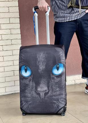 Чохол для валізи із принтом Котика