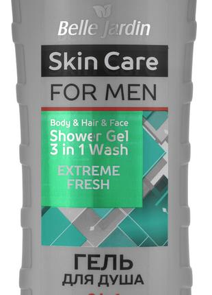 Гель для душу 3 в 1 Belle Jardin Skin Care for men Extreme Fre...