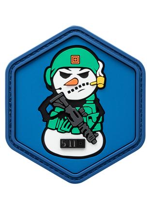 Нашивка 5.11 Tactical Snowman PatchBlue
