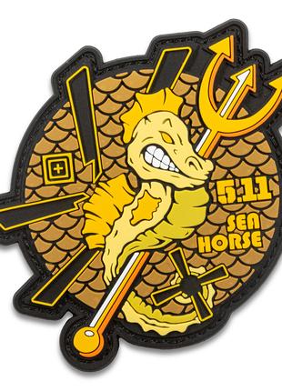 Нашивка 5.11 Tactical Seahorse PatchYellow