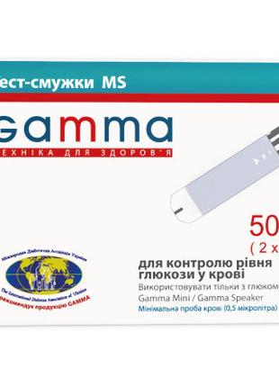 Тест-полоски для глюкометра Bionime MS 50 шт. (7640143651818)