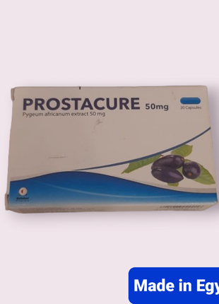 Купити Prostacure Протакьюр 50 мг 20 капс Єгипет