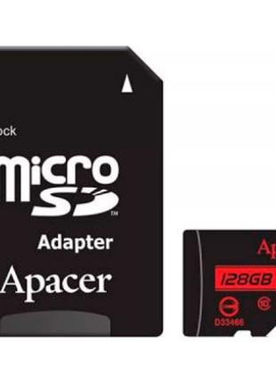 Карта памяти Apacer 128GB microSDXC class 10 UHS-I (AP128GMCSX...